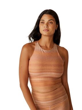 Beyond Yoga Sunset Striped Tank Top- NWT